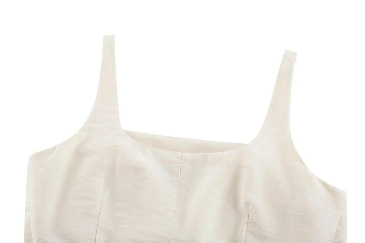 Padded Cropped Tank Top