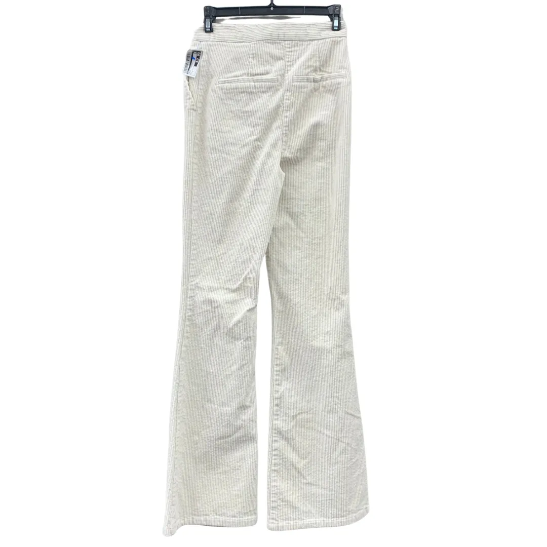 Pants Corduroy By H&m In Cream, Size: 2