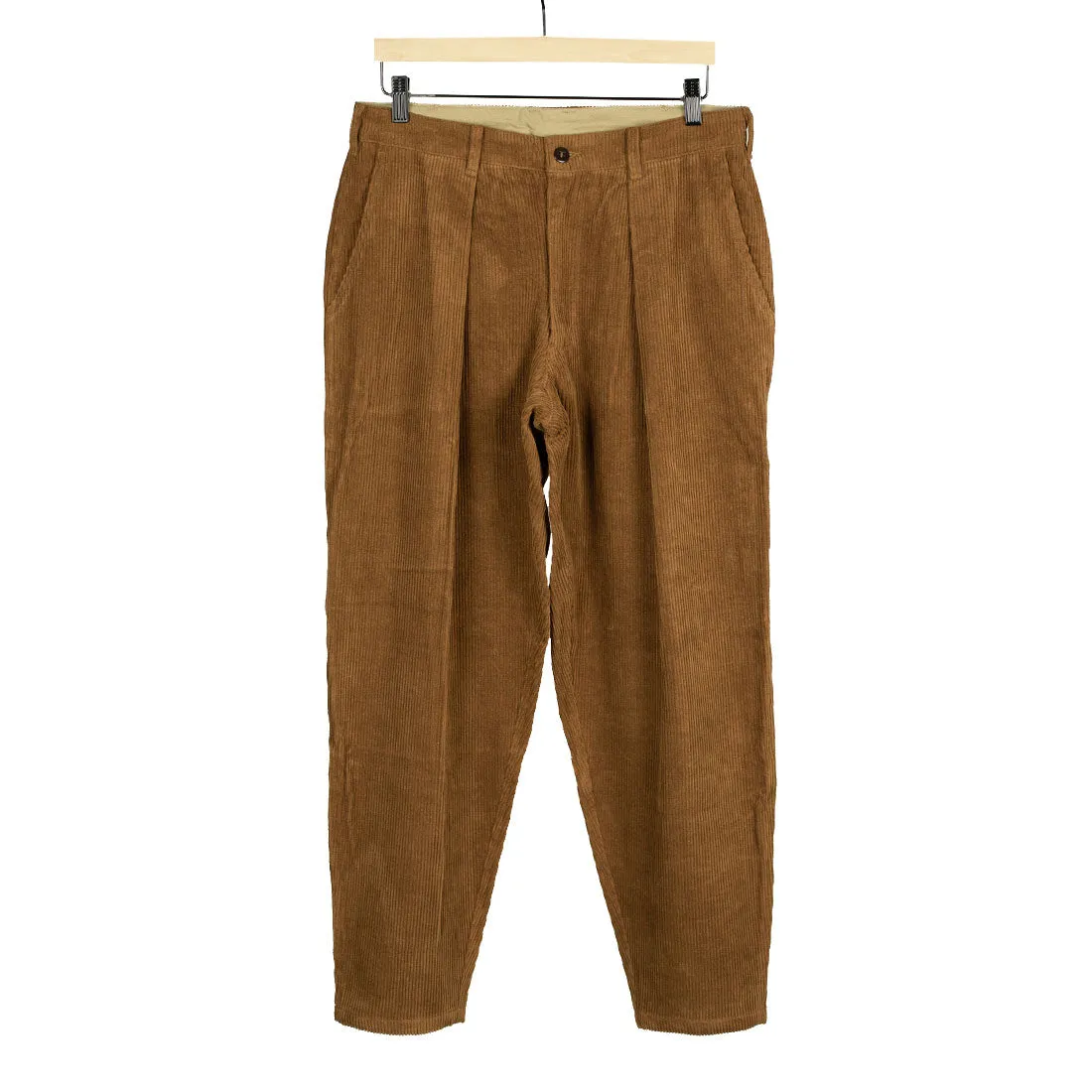 Riding pants in chestnut 8-wale corduroy (restock)