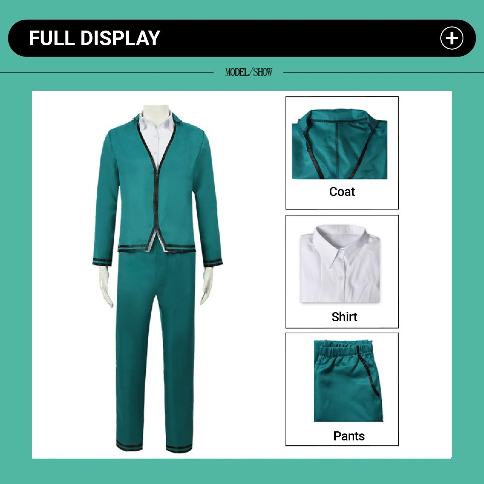 Saiki Kusuo Cosplay Costume