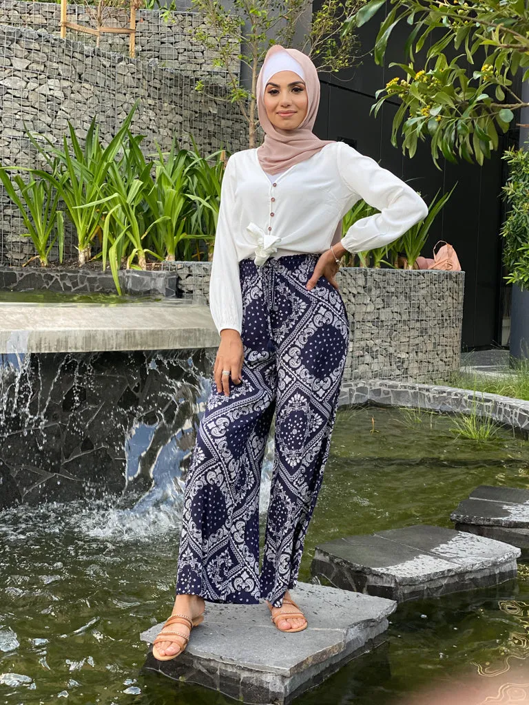 Sharee Tie Blouse