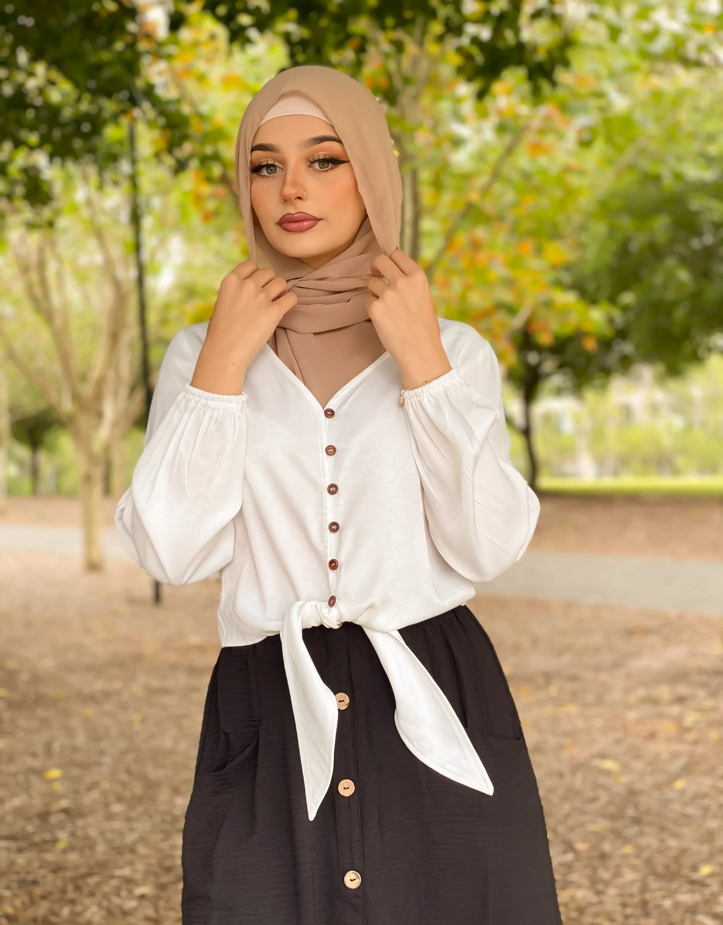 Sharee Tie Blouse