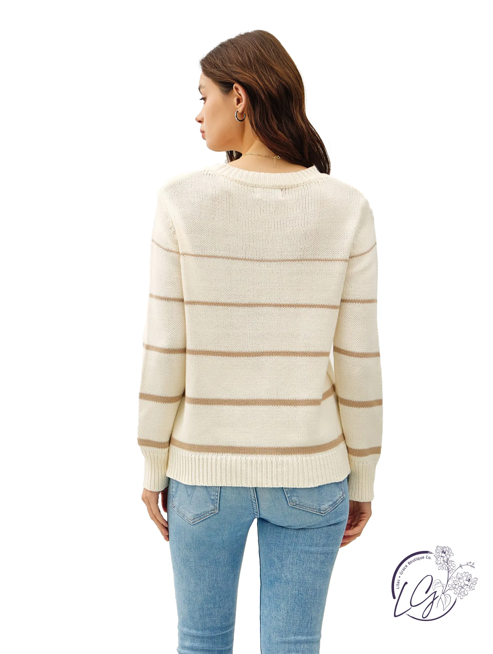 Shifted Stripe Knit