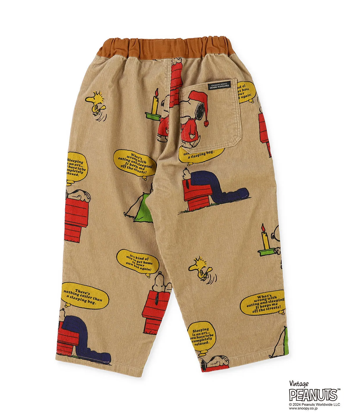 SNOOPY Corduroy Pants