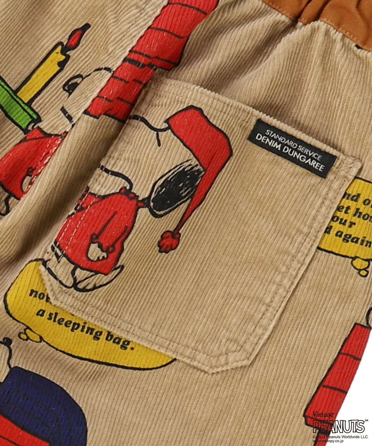 SNOOPY Corduroy Pants