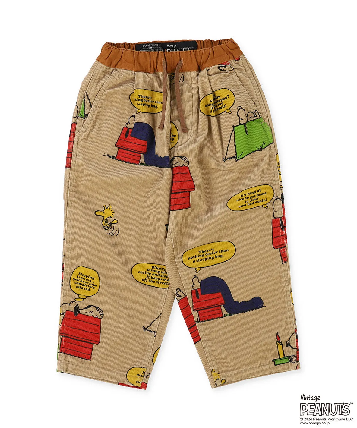 SNOOPY Corduroy Pants