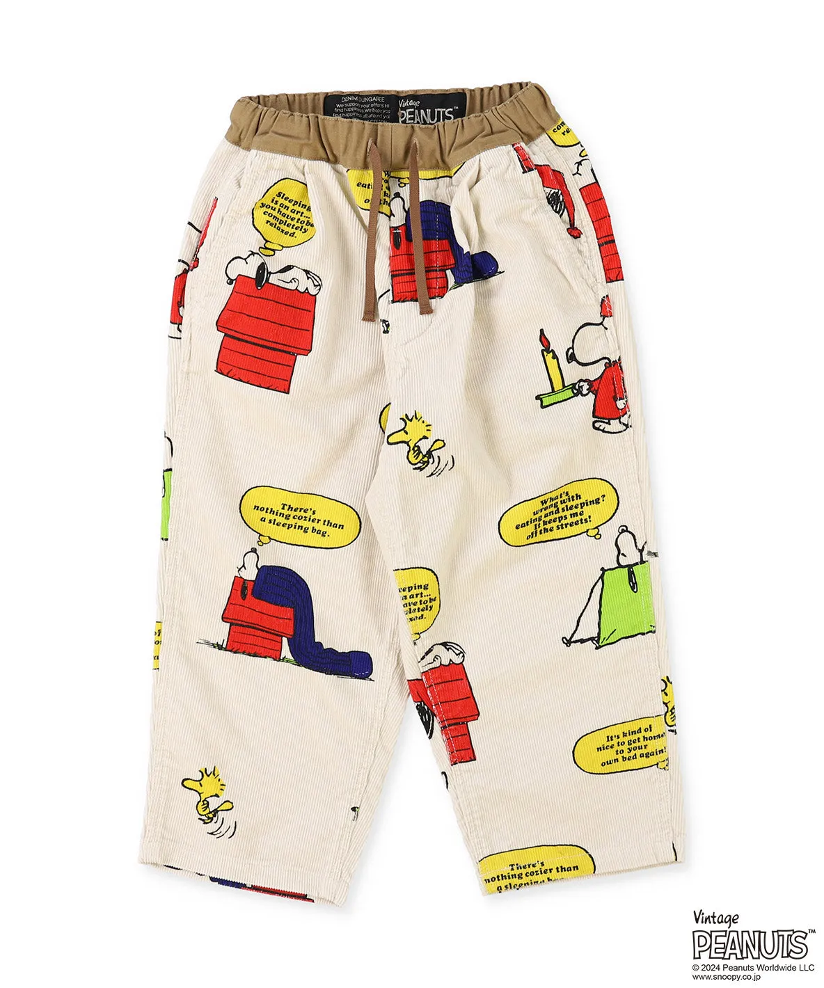 SNOOPY Corduroy Pants