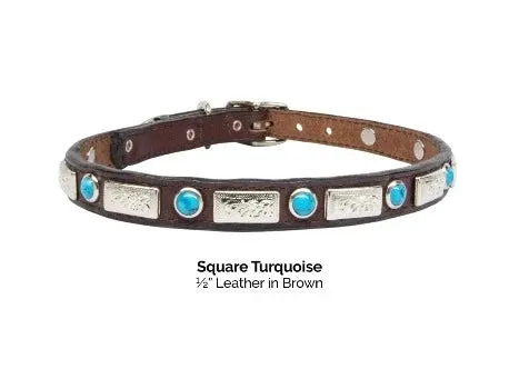 Square Turquoise Collar