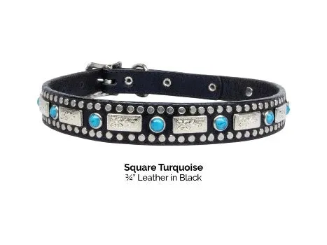 Square Turquoise Collar