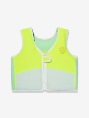 Sunnylife Kids Shark Tribe Swim Vest in Yellow