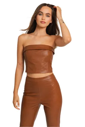 TEEK - Milk Chocolate Corset Tube Top