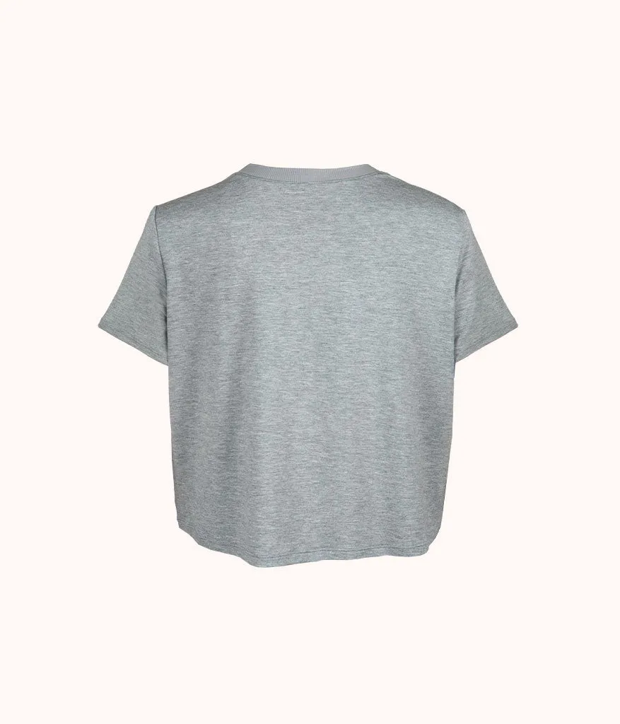 The All-Day Classic Tee: Heather Grey