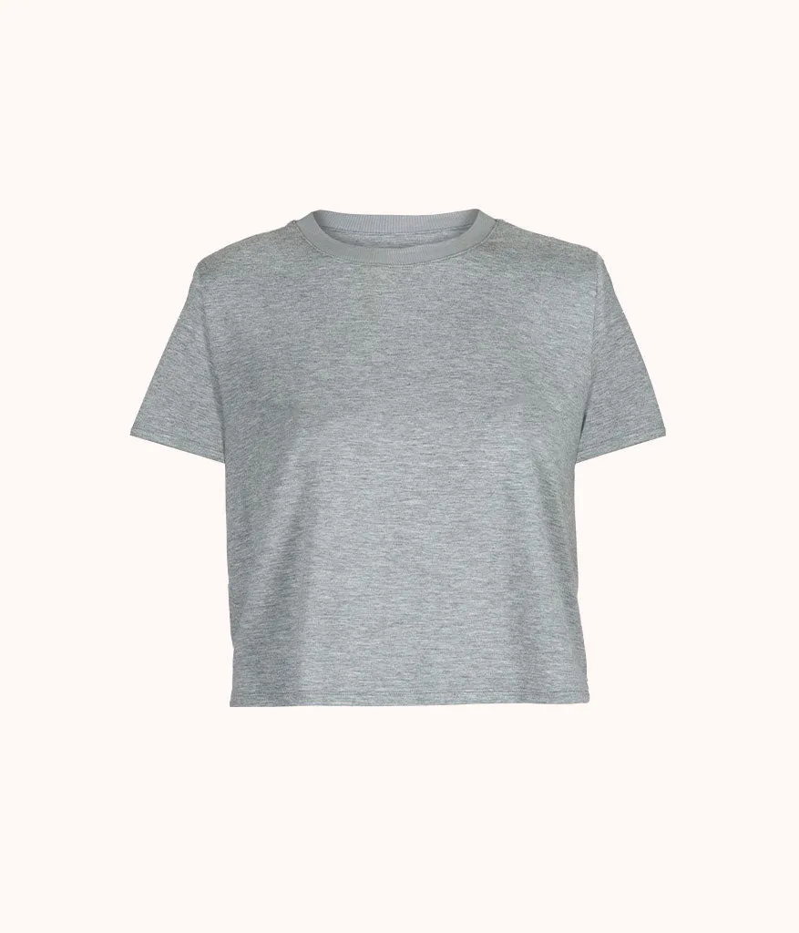 The All-Day Classic Tee: Heather Grey