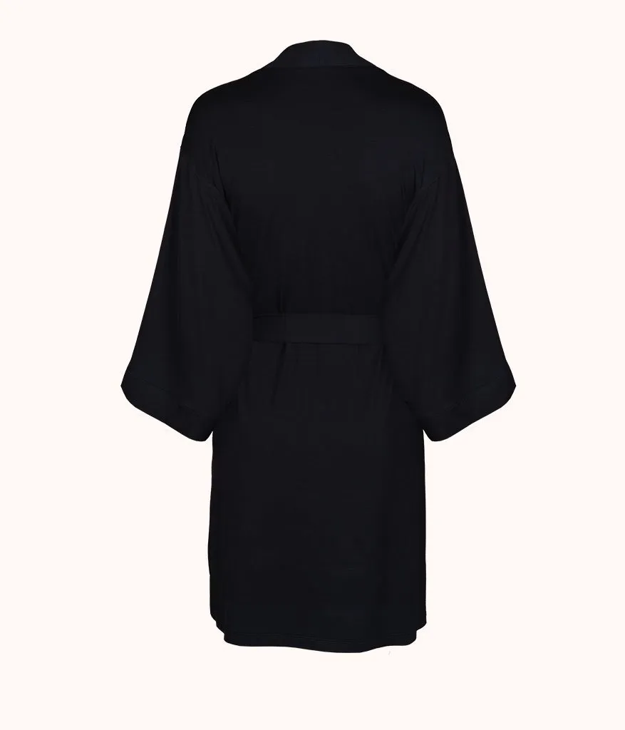 The All-Day Robe: Jet Black