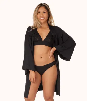 The All-Day Robe: Jet Black