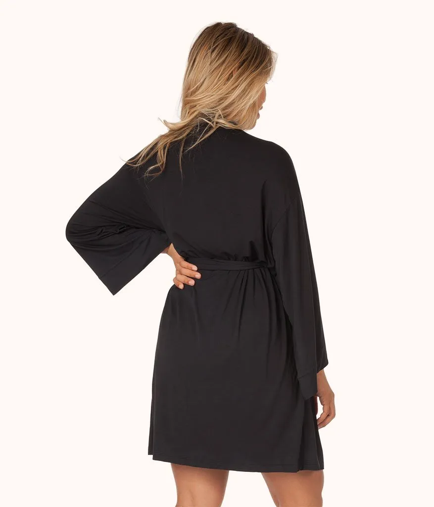 The All-Day Robe: Jet Black