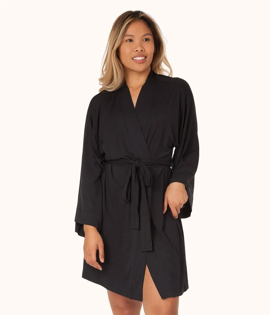 The All-Day Robe: Jet Black