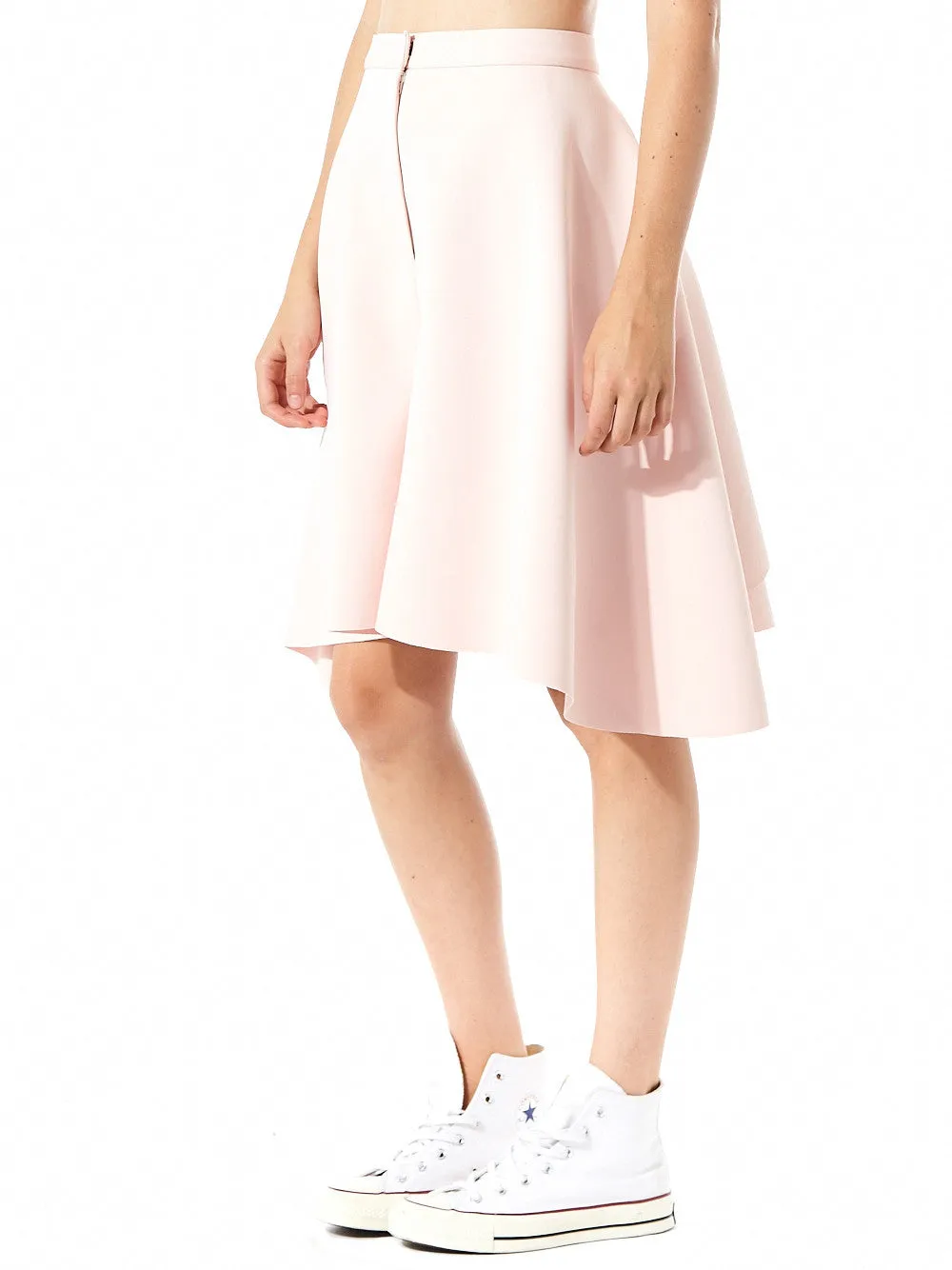 Tier Pleated Skirt (AW16-FLY SHORT PINK)