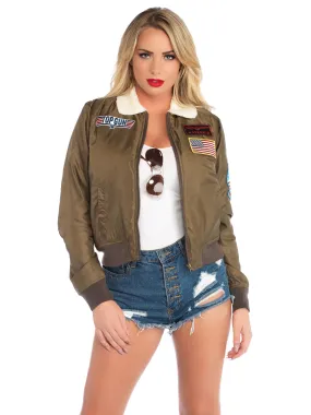 Top Gun Women's Jacket Costume