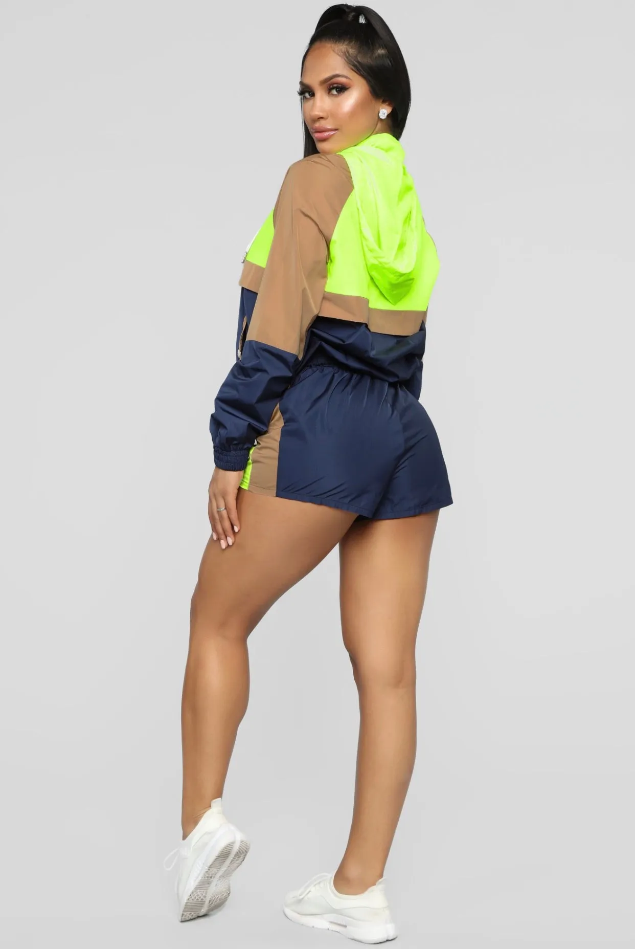 Track Me Two Piece Shorts Set