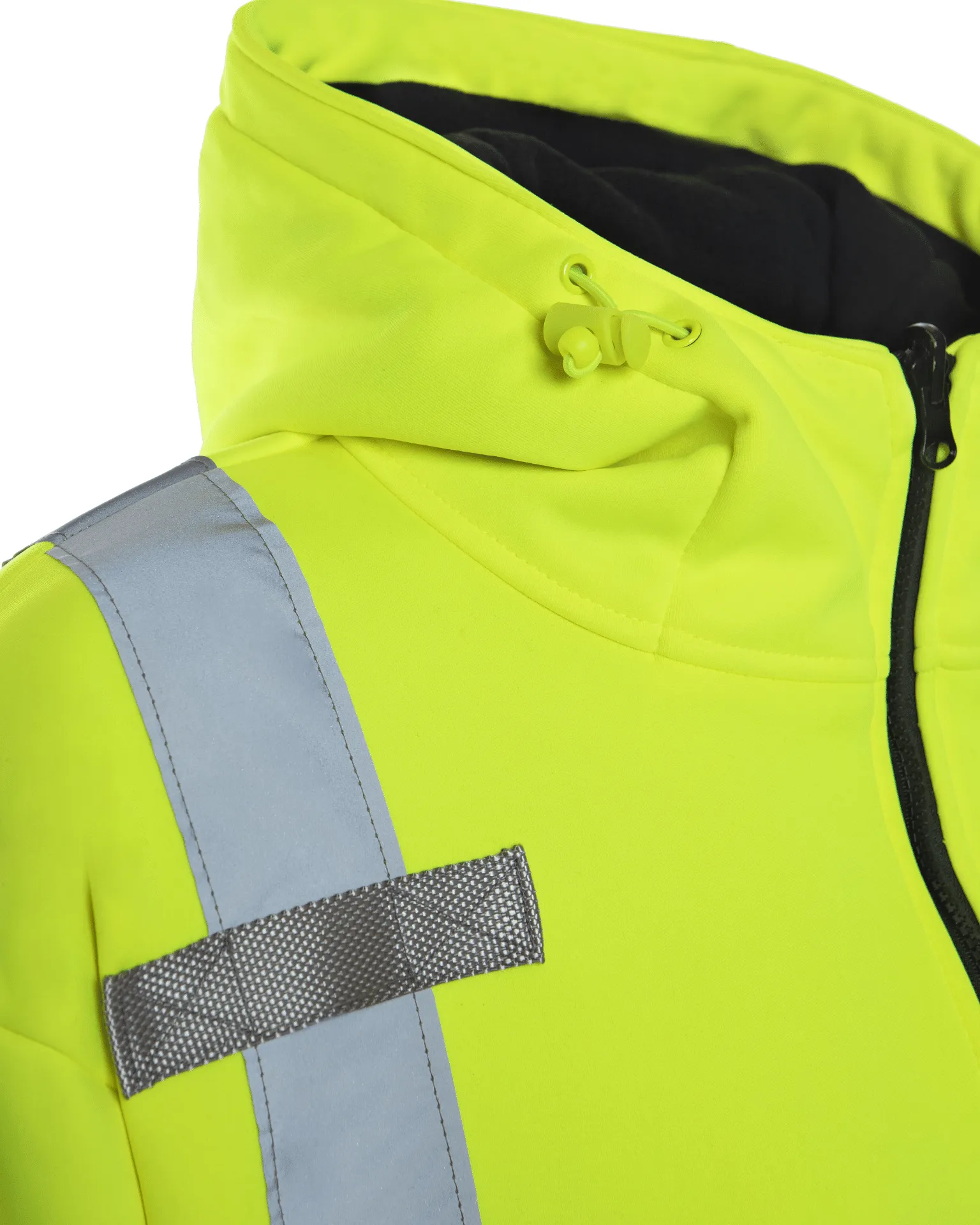 UHV773 HiVis Microfleece Soft Shell Jacket