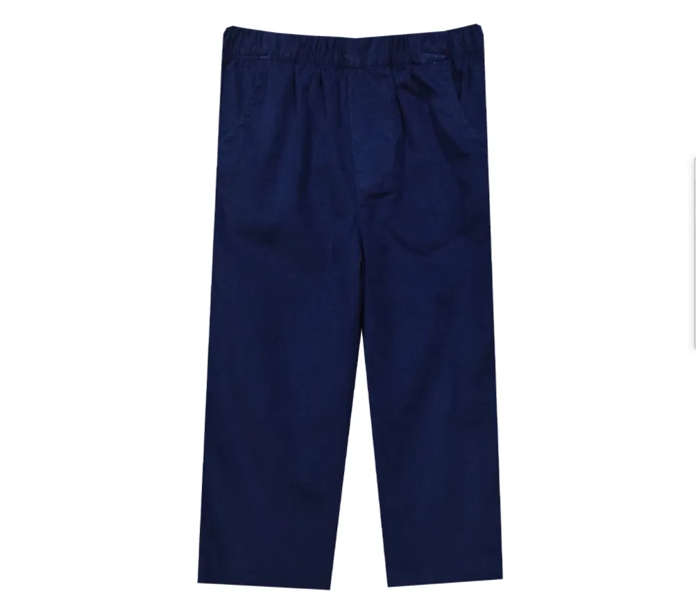 Vive La Fete Navy Corduroy Pants