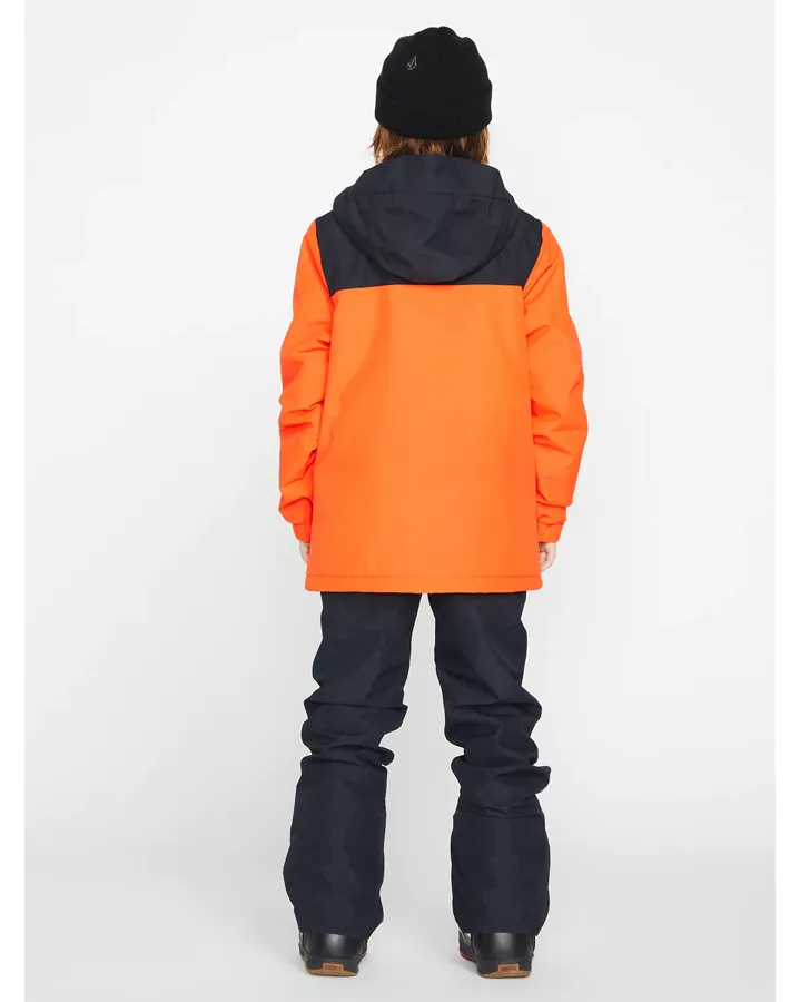 Volcom Stone.91 Ins Kids Jacket - Orange Shock - 2023