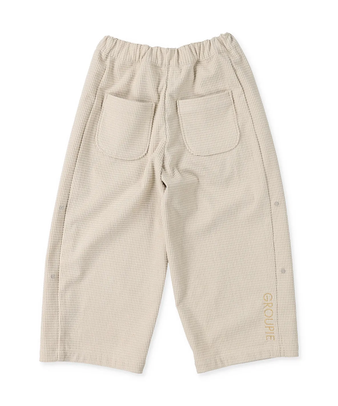 Waffled Corduroy Relaxing Pants