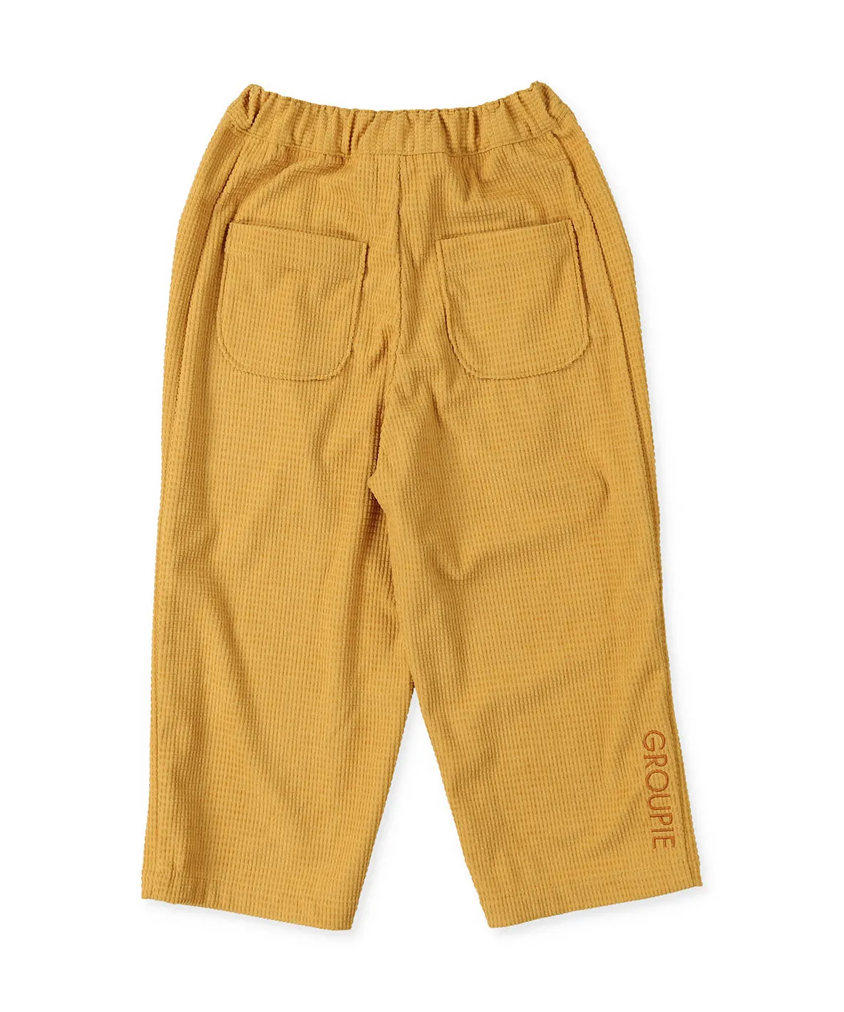 Waffled Corduroy Relaxing Pants