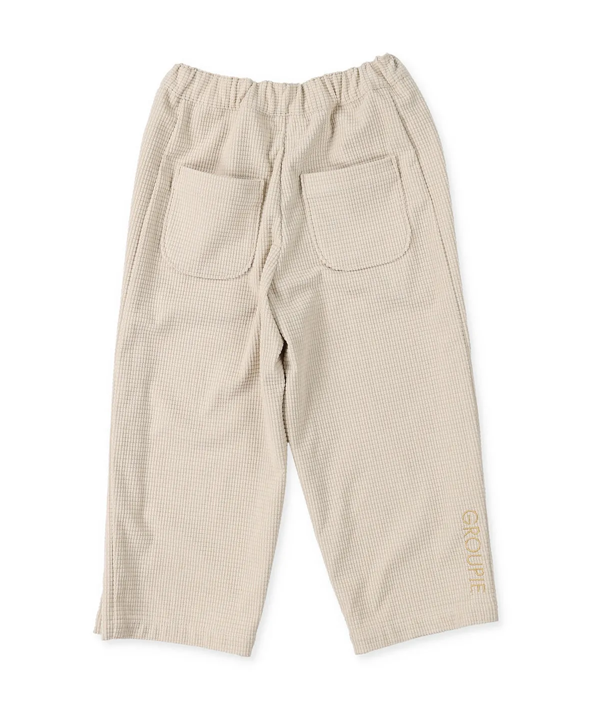 Waffled Corduroy Relaxing Pants