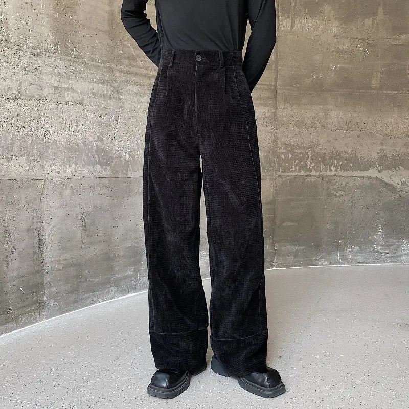 Winter Thickened Corduroy Pants