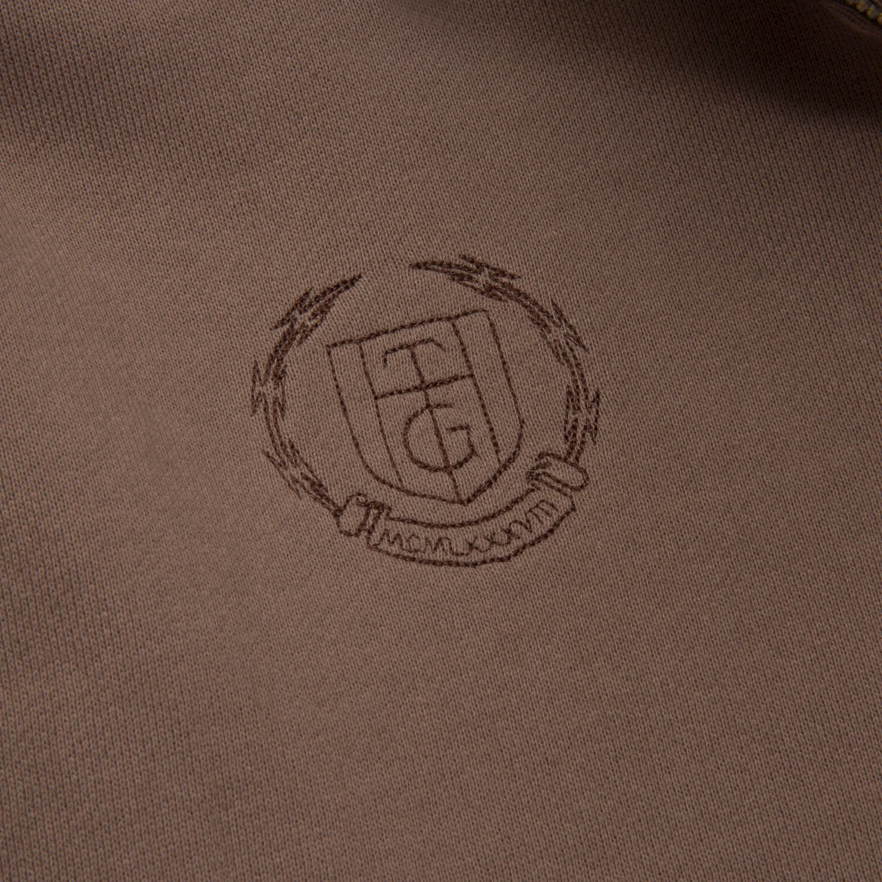 Womens 1/4 Zip Fleece - Grey