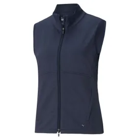 Women's CLOUDSPUN Full Zip Golf Vest - Navy Blazer