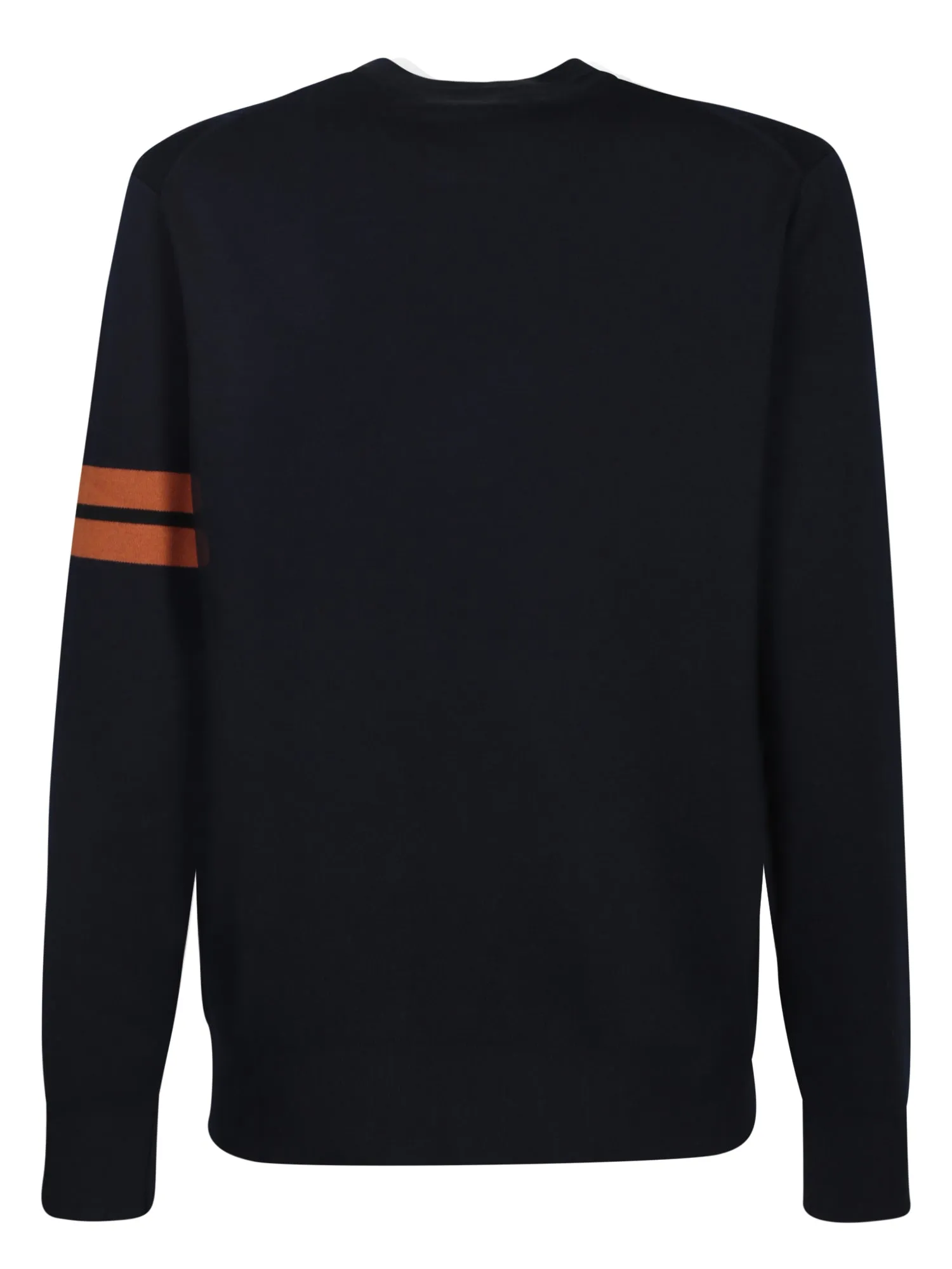 Wool blue pullover