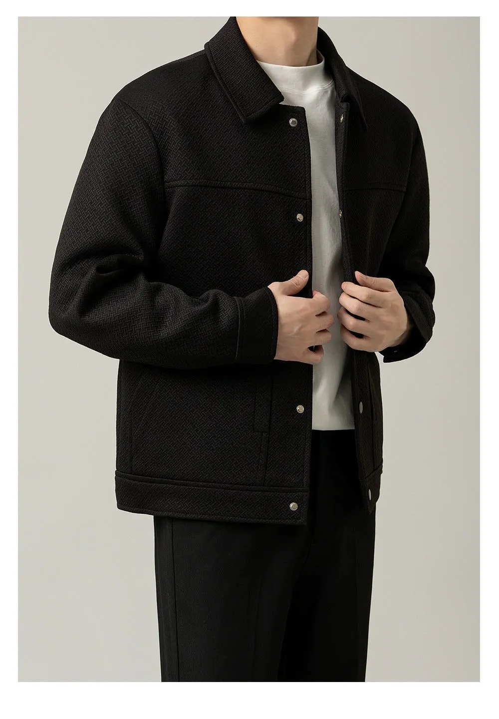 Zhou Chic Pocket Button-Down Jacket